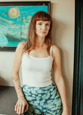 Organic Hemp Bamboo Strappy Cami | Natural-Image 2