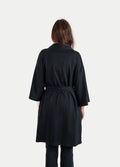 Organic Hemp Kimono Robe | Black-Image 4