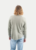 Organic Hemp Waffle Relaxed Turtleneck | Sage-Image 5