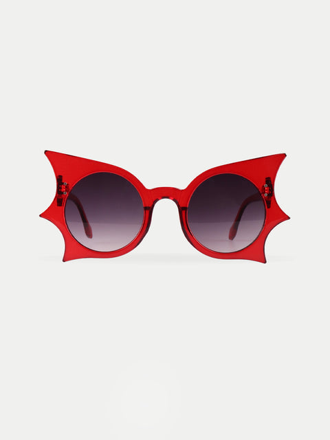 Oversized Bat Wing Sunglasses
