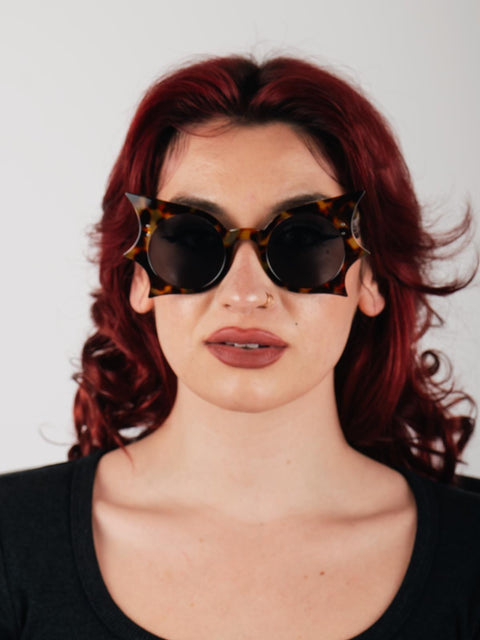 Oversized Bat Wing Sunglasses