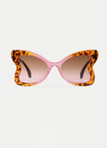 Oversized Butterfly Sunglasses | Tortoiseshell-Image 1