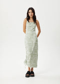Paisley Muse - Organic Recycled Maxi Dress | Eucalyptus-Image 1