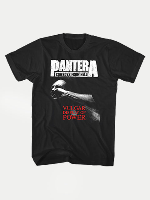 Pantera - Vulgar Display of Power Front and Back Print T-Shirt