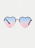 Heart Gradient Sunglasses | Blue/Pink-Image 1