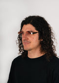 Angular Metal Festival Sunglasses | Gold/Pink-Image 5