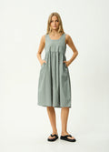 Pinned - Organic Midi Dress | Sycamore Stripe-Image 1