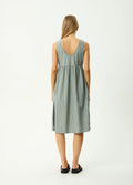 Pinned - Organic Midi Dress | Sycamore Stripe-Image 3