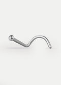 Plain Ball Nose Screw 20G | Steel-Image 1