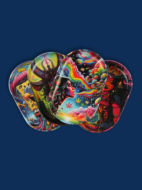 Pocket Rolling Tray Mixed Designs