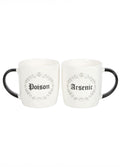 Poison and Arsenic Couples Mug Set | One Colour-Image 2