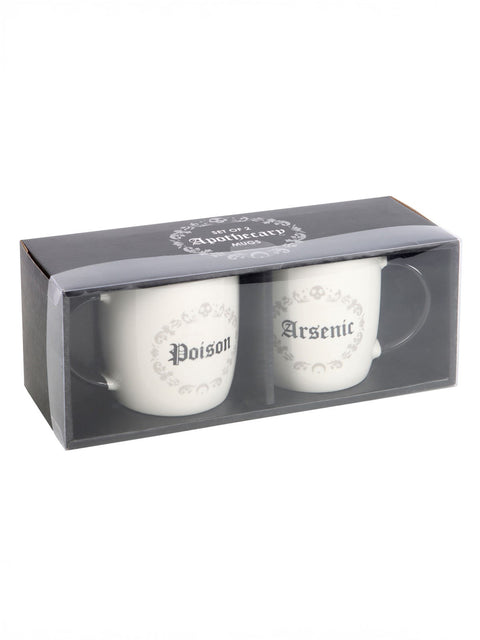 Poison and Arsenic Couples Mug Set
