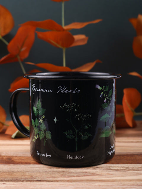 Poisonous Plants Enamel Mug