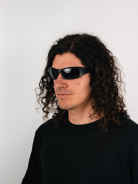 Polarised Chunky Wrap Sunglasses