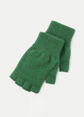 Possum Merino Fingerless Gloves | Emerald-Image 1