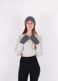 Possum Merino Gloves | Silver-Image 2