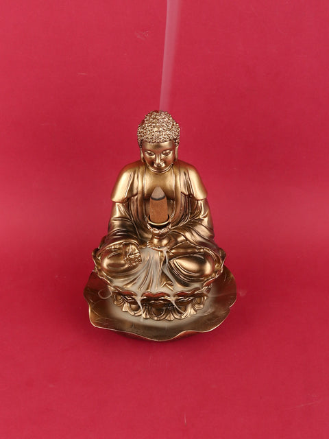 Praying Buddha Backflow Burner