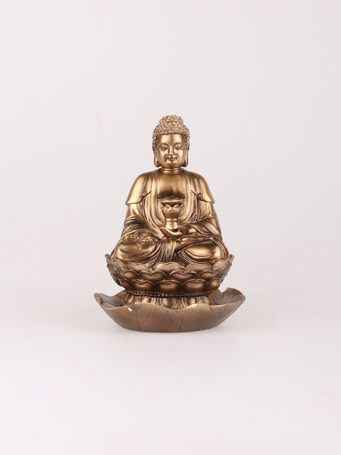 Praying Buddha Backflow Burner