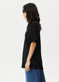 Pulse - Hemp Oversized Tee | Black-Image 2
