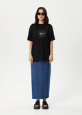Pulse - Hemp Oversized Tee | Black-Image 5