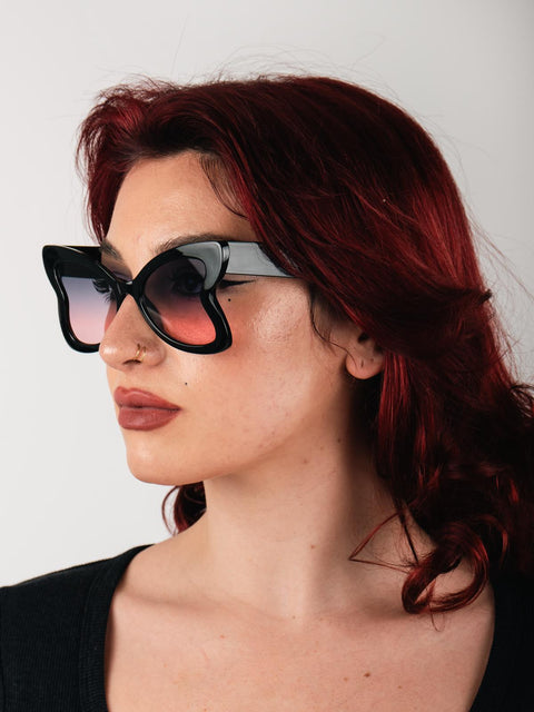 Oversized Butterfly Sunglasses