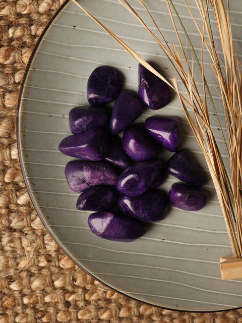 Purple Howlite - Tumbled
