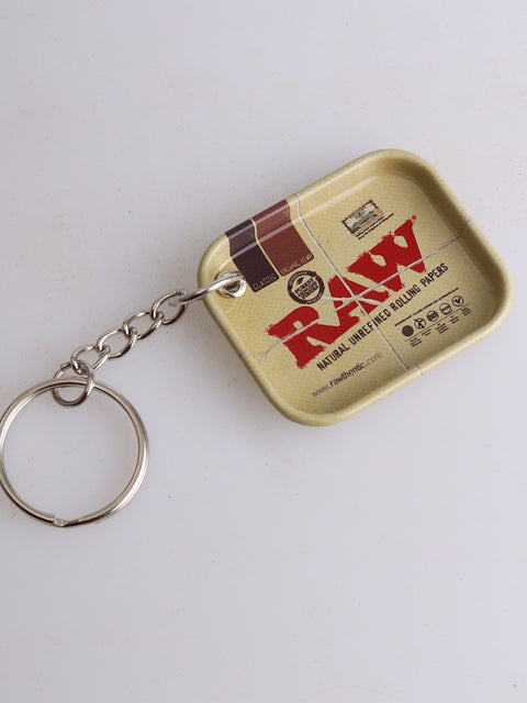 RAW Mini Rolling Tray Keychain
