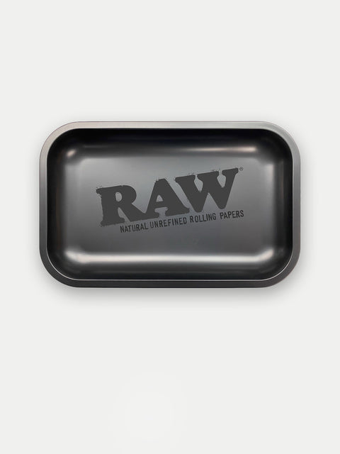 RAW Rolling Tray Black Matte