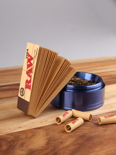 RAW Unbleached Roll-up Tips
