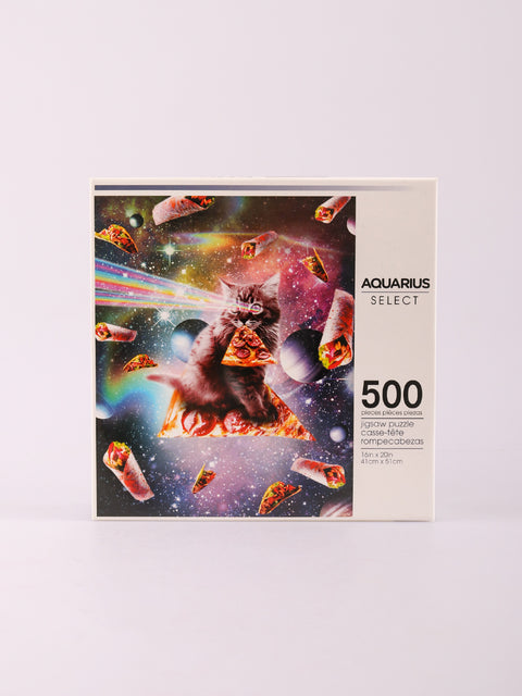 Random Galaxy - Cat Pizza 500pc Puzzle
