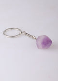 Raw Crystal Keyring | Amethyst-Image 3