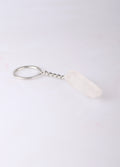 Raw Crystal Keyring | Clear Quartz-Image 3