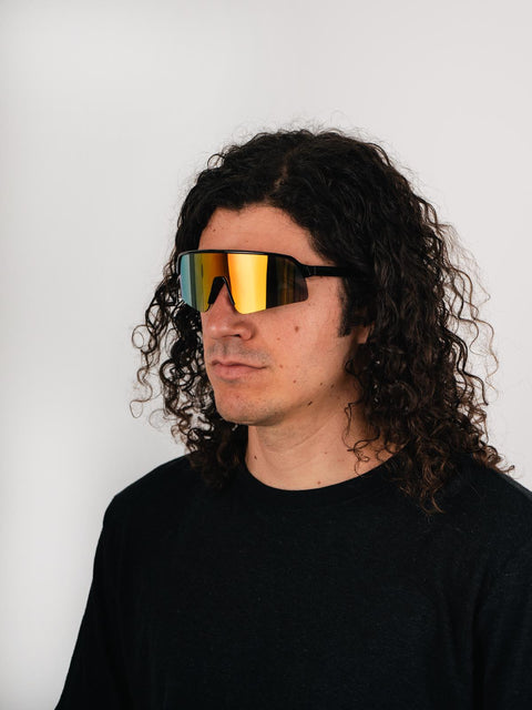 Ski Jump Oversized Wrap Sunglasses