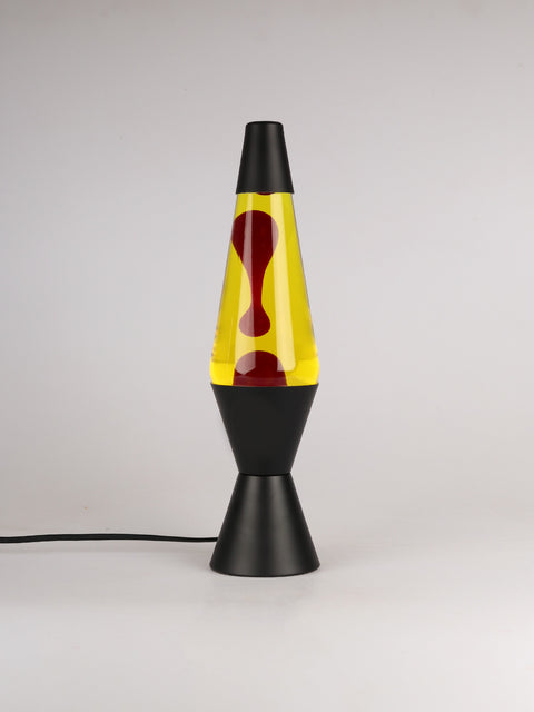 Liquid Lamp Black / Yellow / Red