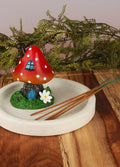 Red Toadstool Incense Cone Holder | One Colour-Image 1