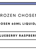 Frozen Chosen 60mL Freebase/Regular | Blueberry & Raspberry-Image 1