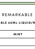 Remarkable 60mL Freebase/Regular | Mint-Image 1