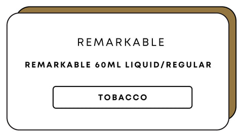 Remarkable 60mL Freebase/Regular