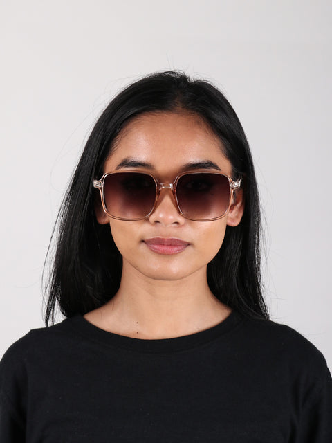 Retro Square Oversized Sunglasses