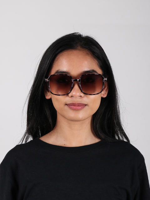 Retro Square Oversized Sunglasses