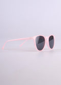 Retro Square Polarised Sunglasses | Pink-Image 3