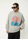 Return To Earth - Recycled Crew Neck Jumper | Shadow Grey Marle-Image 1