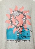 Return To Earth - Recycled Crew Neck Jumper | Shadow Grey Marle-Image 2