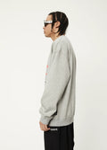 Return To Earth - Recycled Crew Neck Jumper | Shadow Grey Marle-Image 3