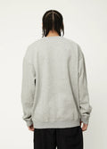 Return To Earth - Recycled Crew Neck Jumper | Shadow Grey Marle-Image 4