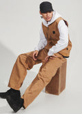 Richmond - Hemp Baggy Workwear Pants | Chestnut-Image 4