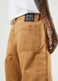 Richmond - Hemp Baggy Workwear Pants | Chestnut-Image 6
