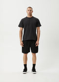 Ripped Out 98 - Organic Oversized Cargo Short 20" | Black-Image 5