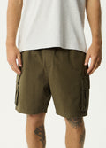 Ripped Out 98 - Organic Oversized Cargo Short 20" | Deep Olive-Image 3