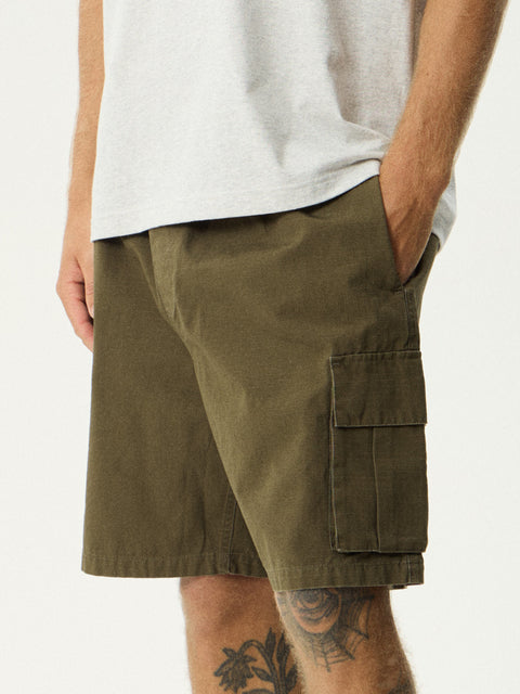 Ripped Out 98 - Organic Oversized Cargo Short 20"